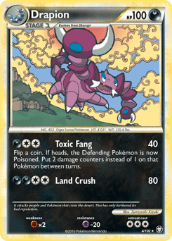 Drapion - Reverse Holofoil