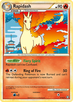 Rapidash - Reverse Holofoil