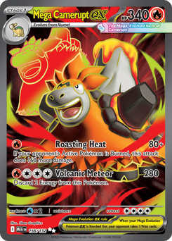 Mega Camerupt ex - Holofoil