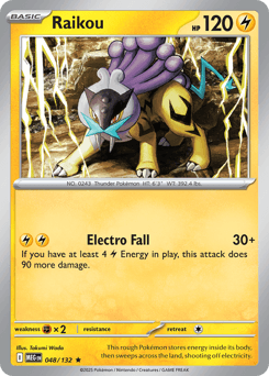 Raikou - Reverse Holofoil