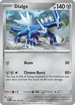 Dialga - Reverse Holofoil