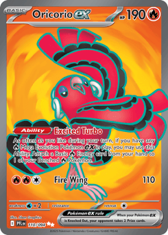 Oricorio ex - Holofoil
