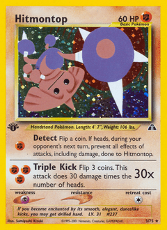 Hitmontop - Unlimited Holofoil