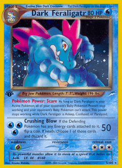 Dark Feraligatr - Unlimited Holofoil