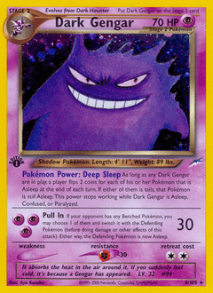 Dark Gengar - Unlimited Holofoil