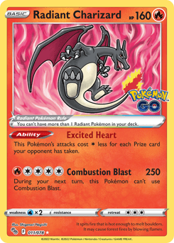 Radiant Charizard - Holofoil