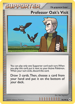 Professor Oak's Visit - Normal