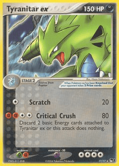 Tyranitar ex - Holofoil