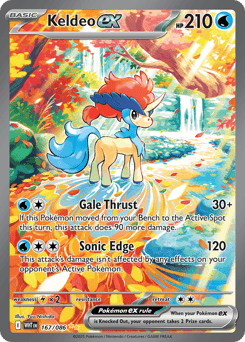 Keldeo ex - Holofoil