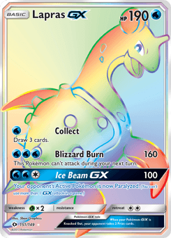 Lapras-GX - Holofoil