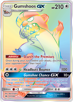 Gumshoos-GX - Holofoil