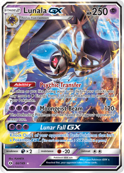 Lunala-GX - Holofoil