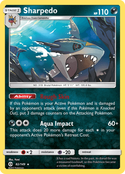 Sharpedo - Reverse Holofoil