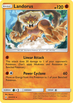 Landorus - Reverse Holofoil