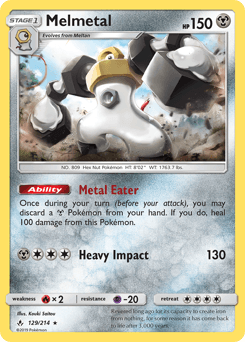 Melmetal - Reverse Holofoil