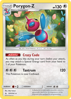 Porygon-Z - Reverse Holofoil