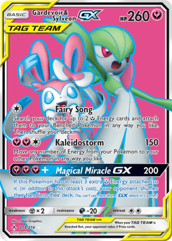 Gardevoir & Sylveon-GX - Holofoil