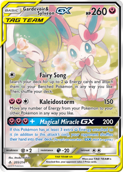 Gardevoir & Sylveon-GX - Holofoil