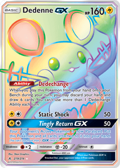 Dedenne-GX - Holofoil