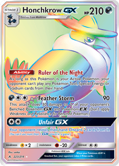 Honchkrow-GX - Holofoil
