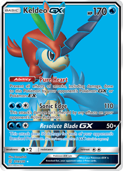 Keldeo-GX - Holofoil