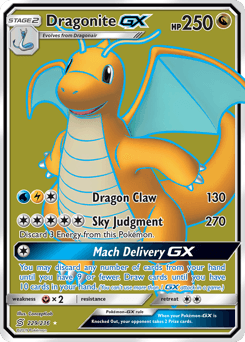Dragonite-GX - Holofoil