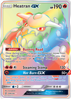 Heatran-GX - Holofoil