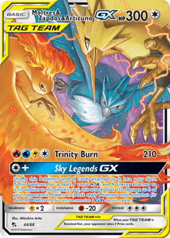 Moltres & Zapdos & Articuno-GX - Holofoil