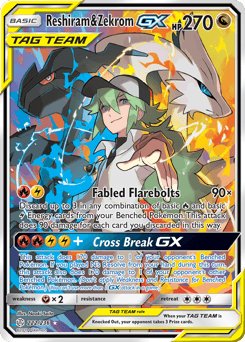 Reshiram & Zekrom-GX - Holofoil