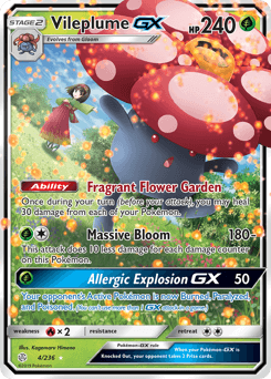 Vileplume-GX - Holofoil