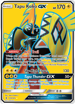 Tapu Koko-GX - Holofoil