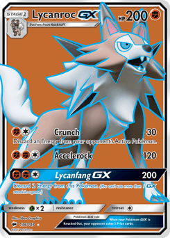 Lycanroc-GX - Holofoil
