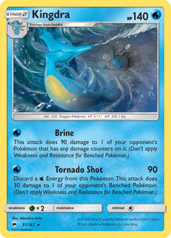 Kingdra - Reverse Holofoil