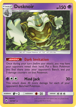 Dusknoir - Reverse Holofoil