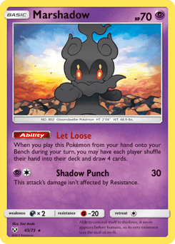Marshadow - Reverse Holofoil