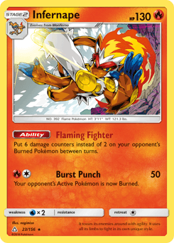 Infernape - Reverse Holofoil