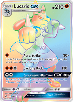 Lucario-GX - Holofoil