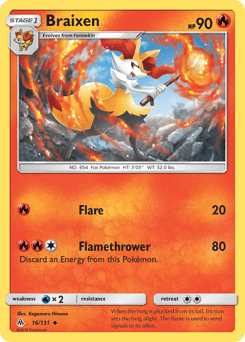 Braixen - Normal