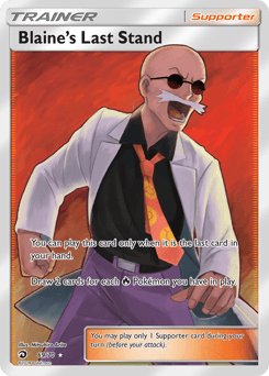 Blaine's Last Stand - Holofoil