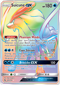 Suicune-GX - Holofoil