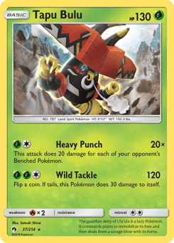 Tapu Bulu - Reverse Holofoil