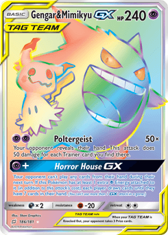 Gengar & Mimikyu-GX - Holofoil