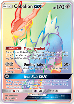 Cobalion-GX - Holofoil