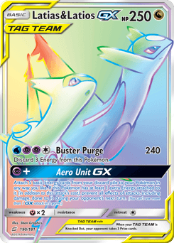 Latias & Latios-GX - Holofoil