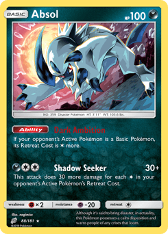 Absol - Reverse Holofoil