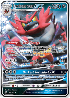 Incineroar-GX - Holofoil