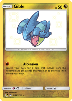Gible - Holofoil