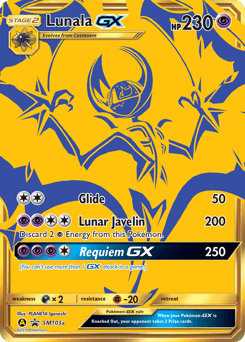 Lunala-GX - Holofoil