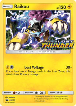 Raikou - Holofoil