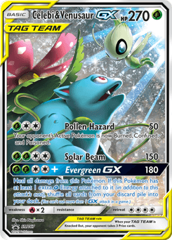 Celebi & Venusaur-GX - Holofoil